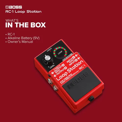 Miniatura 6 de BOSS RC-1 Loop Station - Pedal de guitarra