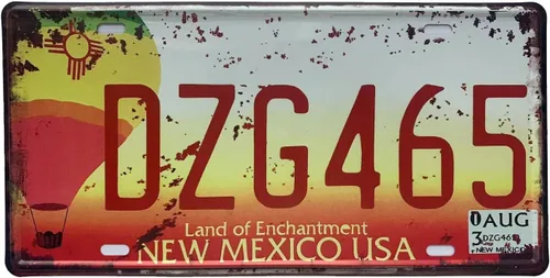 Miniatura 11 de Placa de matrícula de Wyoming de aluminio, placa decorativa de automóvil novedosa, placas de matrícula de 12"x6" para el frente del automóvil, placa