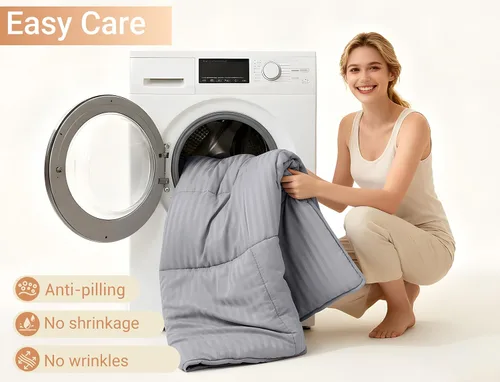 Miniatura 5 de ZPECC Juego de Ropa de Cama para Niños Pequeños - Juego de Ropa de Cama Hipoalergénica para Cuna de Bebé de 4 Piezas para Niños y Niñas, Incluye
