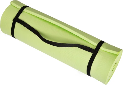 Wakeman - Tapete de yoga grueso – Tapete de entrenamiento de doble cara de 1/2 pulgada – 72 x 24 pulgadas para gimnasio en casa, fitness o pilates