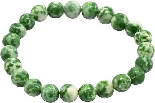 Miniatura 110 de Amazing Gemstone Pulsera de cristal para mujeres y hombres, pulsera de cristal curativo de protección, pulsera elástica con cuentas de piedras