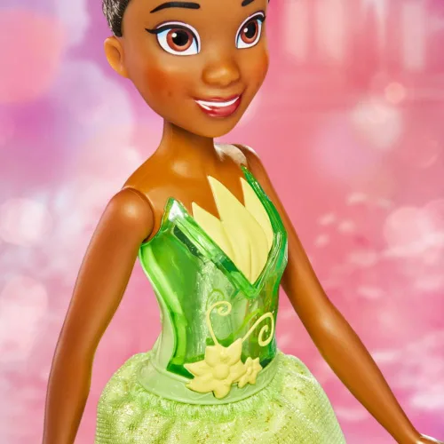Miniatura 4 de Disney Princess Royal Shimmer Tiana - Muñeca de moda con falda y accesorios, juguete para niños a partir de 3 años