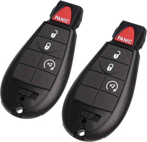 Miniatura 6 de MechanMagic Llavero Fobik de repuesto para Dodge Ram 1500 2013-2021 2500 3500 4500 5500 2013-2018 Pickup Truck Control de arranque remoto de entrada