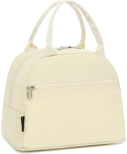 Miniatura 20 de Bolsa de almuerzo aislada FlowFly - Bolsa de asas organizadora para mujeres/hombres, Alpaca