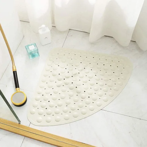 Miniatura 5 de Tapete de baño antideslizante para bañera y ducha para adultos y niños, tapete de baño, tapete de seguridad con ventosa de PVC