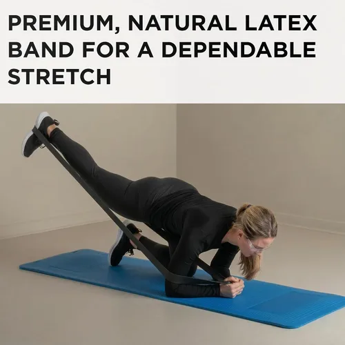 Miniatura 4 de THERABAND Bandas de resistencia, rollo de 6 yardas, elásticas de látex profesional para ejercicio superior e inferior del cuerpo y del torso