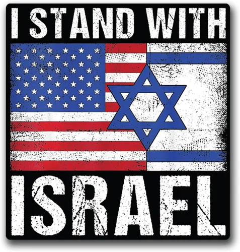 Miniatura 13 de Adhesivos de vinilo para defensores y aliados (Estados Unidos e Israel)