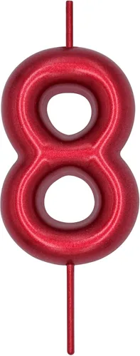 Miniatura 40 de DERVENTA Vela con números de 2.36 pulgadas, decoración perfecta para cumpleaños, brunch, postre, pastel, 1 pieza (número 0 rosa)
