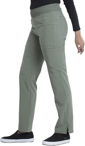 Miniatura 6 de Pantalón médico Dickies EDS Essentials para mujer, tiro natural, pierna cónica, sin cordones. DK005