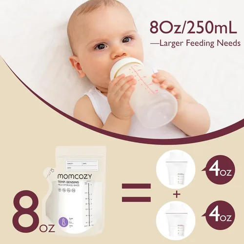 Miniatura 8 de Momcozy Calentador de biberones Retain Nutrients, calentador de biberones 9 en 1 con luz nocturna y bolsa de almacenamiento de leche materna Momcozy