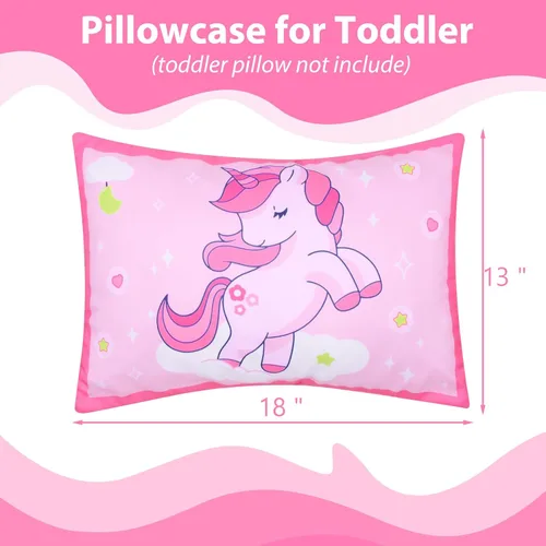 Miniatura 53 de UOMNY - Juego de 2 fundas de almohada para niños, 100 % algodón, funda de almohada, para almohadas de 5.1 x 7.1 pulgadas Búho