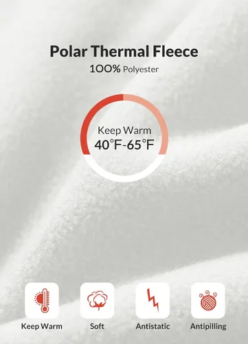 Miniatura 3 de BALEAF Chaqueta larga de forro polar con capucha y cremallera completa para mujer, abrigo de invierno suave y ligero