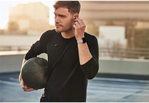 Miniatura 4 de Fitbit Versa 2 - Reloj inteligente de salud y fitness con frecuencia cardíaca, música, Alexa integrado, seguimiento de sueño y natación, gris
