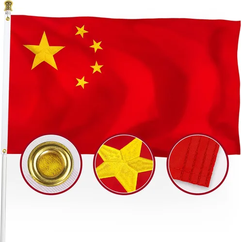 Miniatura 17 de XIFAN Bandera de Cuba Premium de 3 x 5 pies, para exteriores, grande, de doble cara, resistente, nailon 210D, estrella bordada, bandera de país