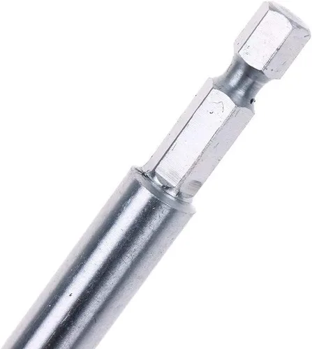 Miniatura 8 de Broca de repuesto con vástago hexagonal de 1/4 de pulgada con cuello de tope de profundidad para sistema de plantilla de agujero de bolsillo manual