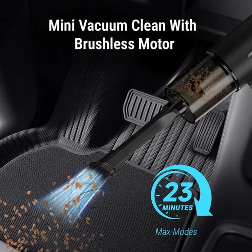 Miniatura 6 de REIKIYA Aspirador de coche portátil inalámbrico 14000PA soplador de aire comprimido 150000RPM soplador para limpieza de teclado y computadora