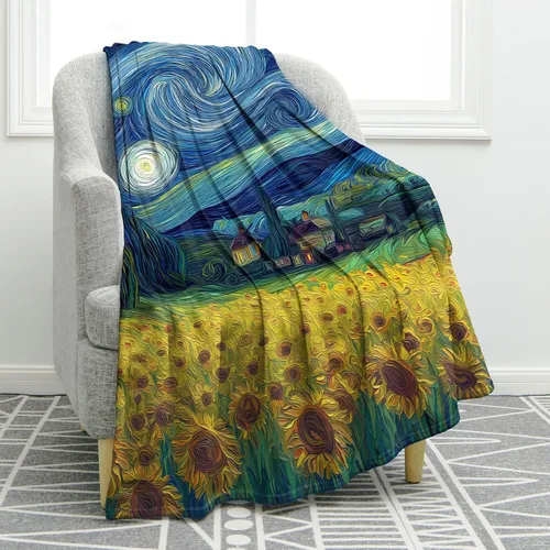 Miniatura 13 de Jekeno - Manta de sirena para niñas, sobrinas, hermanas, mujeres, regalos de cumpleaños o Navidad, estampado azul de sirena, presentes, decoración