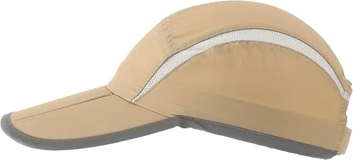 Miniatura 44 de connectyle plegable malla deportes cap con transpirable con rayas reflectantes Sun Runner Cap