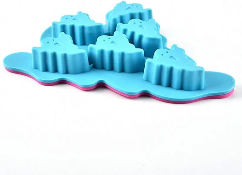 Miniatura 6 de Juego de 3 bandejas de cubitos de hielo fantasma, moldes de silicona fantasma para fiesta de Halloween, fondant de chocolate, gelatina de caramelo