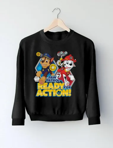 Miniatura 4 de Paw Patrol Ready for Action Chase Marshall - Camiseta de manga larga para niños pequeños