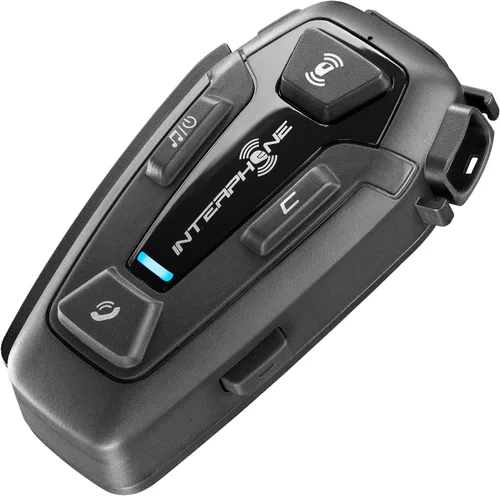 Miniatura 5 de Interphone Cellularline, Intercomunicador para motocicleta con comunicación de malla, modelo U-Com 8R, hasta 24 conductores, distancia 1.0 mi