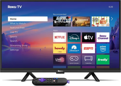 Miniatura 13 de Roku Smart TV 2026 - Serie Select de 24 pulgadas, TV HD 720p - Roku TV con control remoto por voz - Televisión LED de pantalla plana con Wi-Fi