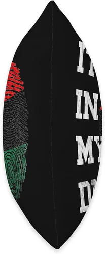 Miniatura 2 de It's In My DNA Black Liberation Flag Pan African UNIA Flag Throw Pillow