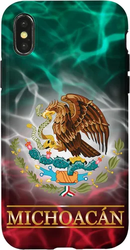 Miniatura 5 de Funda para iPhone 11 con la bandera de México de Michoacán, funda con orgullo de raíces mexicanas
