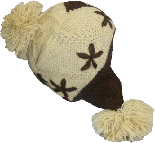 Miniatura 3 de Agan Traders Gorro de punto grueso para mujer, con forro polar, cálido, grueso, con solapa para las orejas, para clima frío