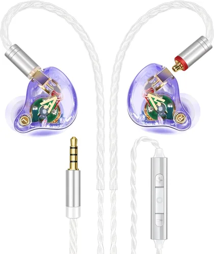 Miniatura 33 de Vibes 202 - Auriculares con cable - Auriculares HiFi in Ear Monitor - Auriculares profesionales con aislamiento de ruido - Sonido claro, graves