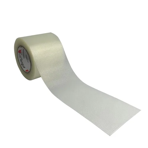 Miniatura 11 de CATTONGUE GRIPS Rollo de cinta de agarre no abrasivo, 2 pulgadas de ancho, resistente, cinta antideslizante impermeable para bañeras, peldaños