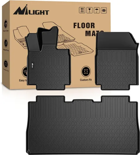 Miniatura 15 de Nilight Alfombrillas TPE para Volvo VNL 300 430 630 670 730 780 2004-2018 Volvo VT modelos 2006-2010 para todo tipo de clima, ajuste personalizado