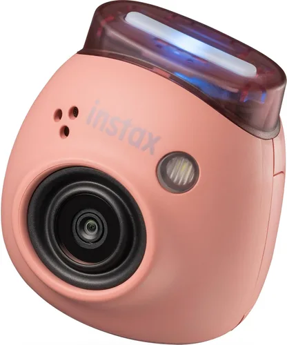 Miniatura 2 de FUJIFILM INSTAX PAL Fuji - Cámara digital rosa polvo + estuche personalizado y paquete de accesorios para tarjeta de memoria de 32 GB