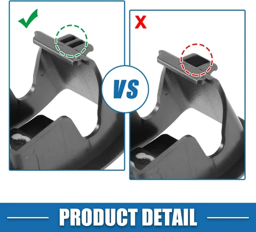Miniatura 3 de Anclaje de asiento trasero infantil ISOFix cubierta A2059200513 para Mercedes Benz C300 C350 C200 C180 C400 C450 C43 AMG C63 AMG W205 2015-2020 negro