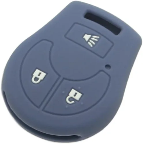 Miniatura 3 de SEGADEN Funda protectora de silicona para llave de mando a distancia de 3 botones de Nissan CV2506 Rosa