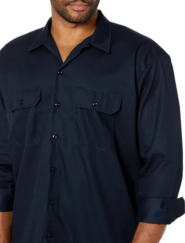 Miniatura 3 de Dickies Camisa de trabajo de manga larga grande y alta para hombre