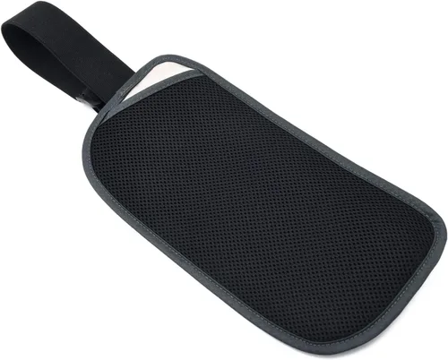 Miniatura 143 de DAITET Cinturón de dinero, soporte para pasaporte, cartera de viaje oculta segura con bloqueo RFID, riñonera encubierta (negro), Negro, Rfid