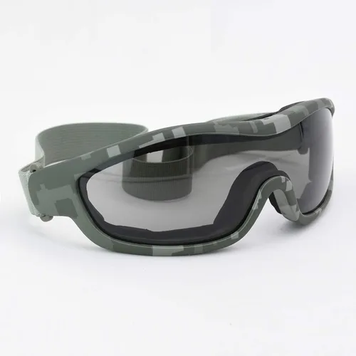 Miniatura 2 de Viriber Gafas de motocicleta - Gafas de protección UV para exteriores, gafas de combate a prueba de polvo, gafas de sol militares - camuflaje Gafas