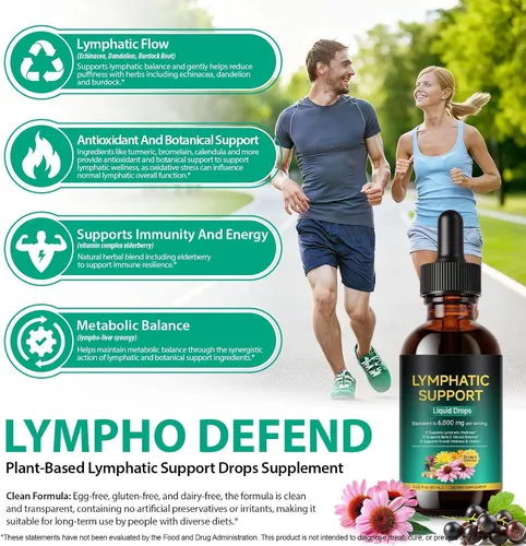 Miniatura 2 de FANSHI 2 gotas de drenaje linfático – Fórmula botánica avanzada con 16 hierbas y suministro liposomal – Apoya la salud inmunológica – Máxima
