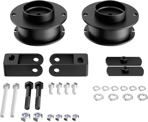 Miniatura 9 de Richeer Kit de nivelación delantera de 2" para ram 2500 4WD 2014-2024, ram 3500 4WD 2013-2024, espaciadores de resorte de puntal de elevación de 2