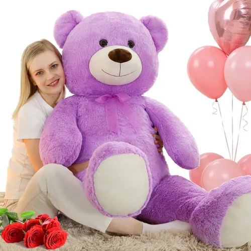 Miniatura 17 de MorisMos Oso de Peluche Gigante Animal de Peluche 3 pies, 36 pulgadas, Oso de Peluche Grande para Decoración de Baby Shower, Animal de Peluche