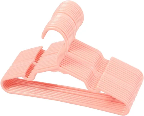 Miniatura 31 de 100 perchas antideslizantes para ropa de recién nacidos, para ropa de recién nacidos, para niños, niñas y niños pequeños