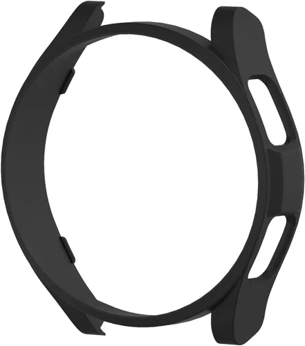 Miniatura 5 de Compatible con Samsung Galaxy Watch 6 Classic 1.772 pulgadas (1.850 in), carcasa rígida de policarbonato resistente a los impactos, a prueba de Negro