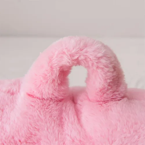 Miniatura 7 de Holawakaka Almohada Grande de Descanso para Cama de Piel Sintética con Brazos, Almohadas de Lectura de Piel de Conejo Perfectas para Adultos