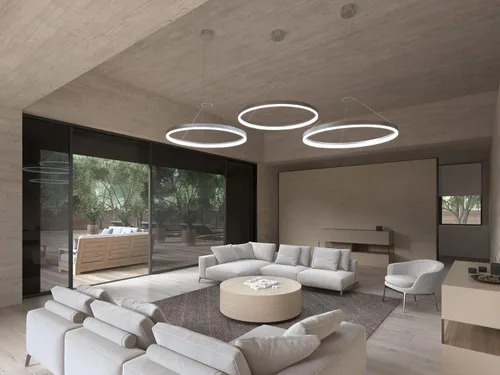 Miniatura 8 de Sonneman Modern Lighting 2311.16 Corona - Lámpara colgante LED con anillo de 1 luz para isla de cocina o comedor con cubierta acrílica, cable