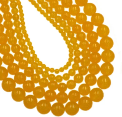 Miniatura 38 de AD Beads Cuentas redondas sueltas de piedras preciosas naturales de 15 pulgadas para pulseras, collares, aretes, manualidades, manualidades