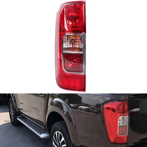 ZONTO Conjunto de lámpara trasera trasera roja para coche, sin bombillas y cable para Nissan Navara NP300 D23 2015-2019 Izquierda