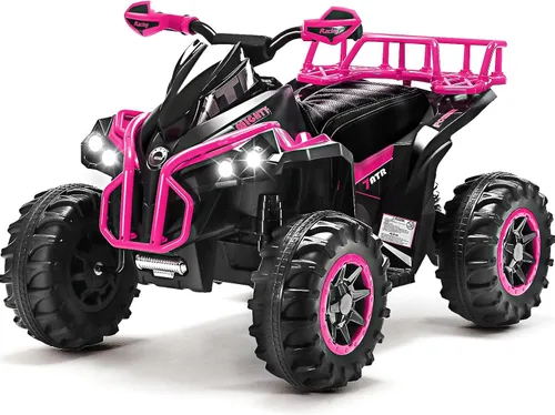 Miniatura 10 de SOAR Cuatro Ruedas - Vehículo Eléctrico Infantil de 4 Ruedas 3-6, Vehículo ATV para Montar con Batería de 12V, Quad para Niños con Luces LED