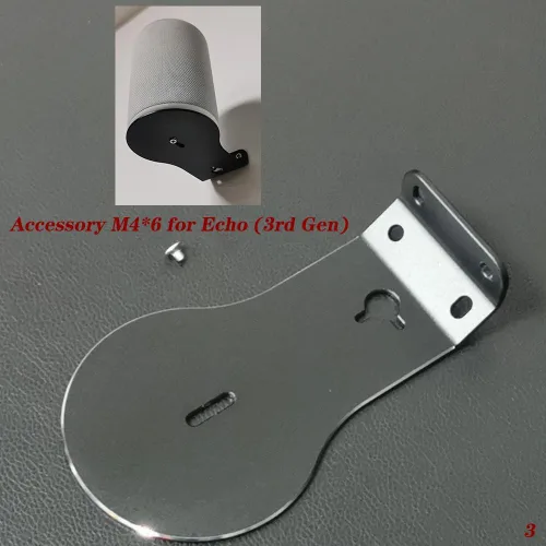 Miniatura 6 de ATOPHK Soporte de pared para Ech_ooo de 4ª generación y 3ª generación, aluminio de grado aeronáutico, 2 ángulos ajustables, compatible con Alexa