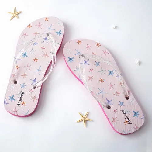 Miniatura 4 de Ataiwee Chanclas para niña, sandalias con estampado de frutas.